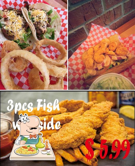 Fish & Chicks, 7955 Barker Cypress Rd in Cypress Restaurant menu and