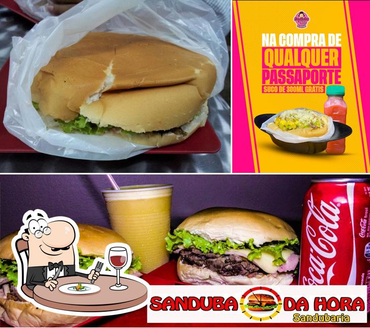 Comida em Sanduba da Hora