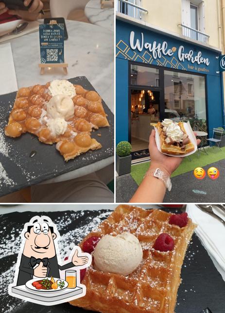 Nourriture à Waffle Garden