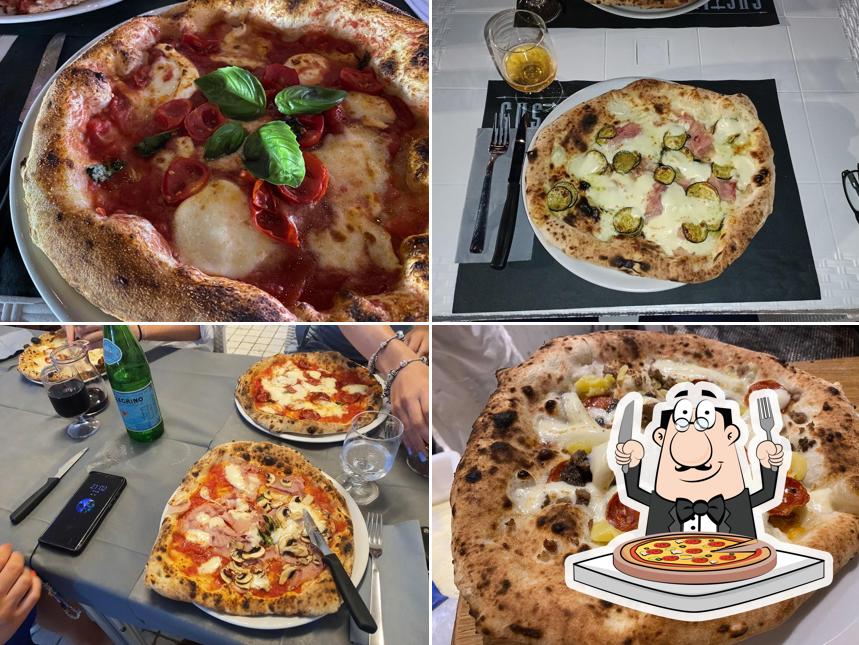 Ordina tra le molte varianti di pizza