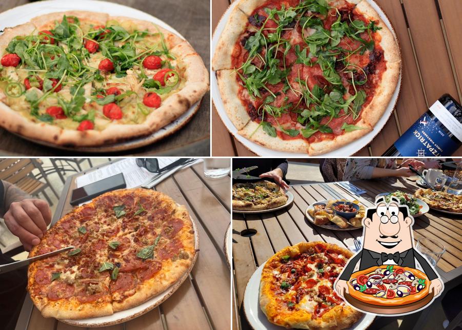 A 19 Bistro @ Fitz, vous pouvez profiter des pizzas