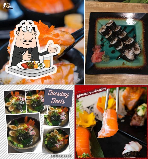 Meals at Bowl Thai & Sushi Restaurant