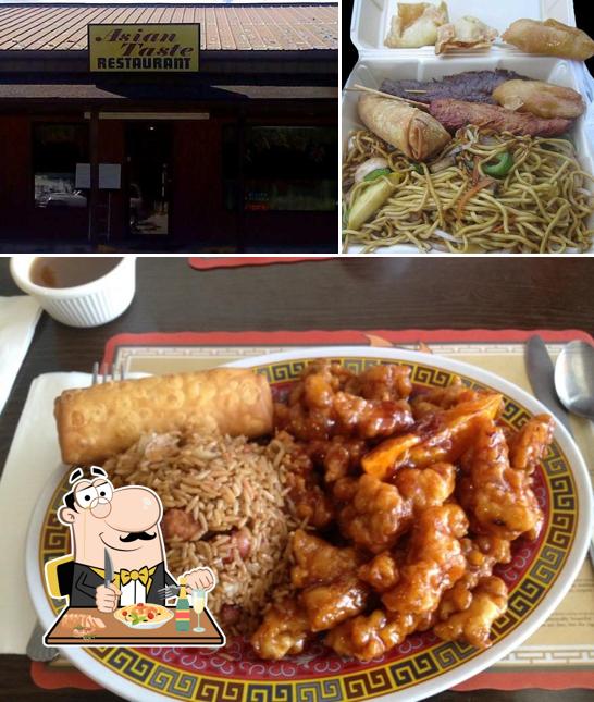 This is the photo depicting food and exterior at China City