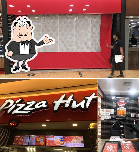 O interior do Pizza Hut