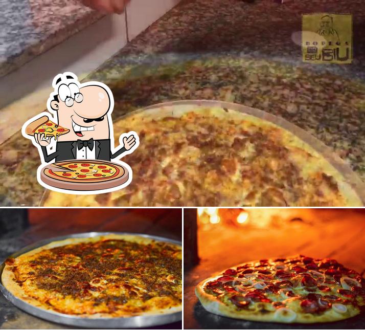 Escolha pizza no Bodega do seu Biu