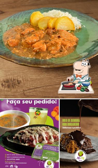 Curry de frango em Mr Fit Mangaratiba