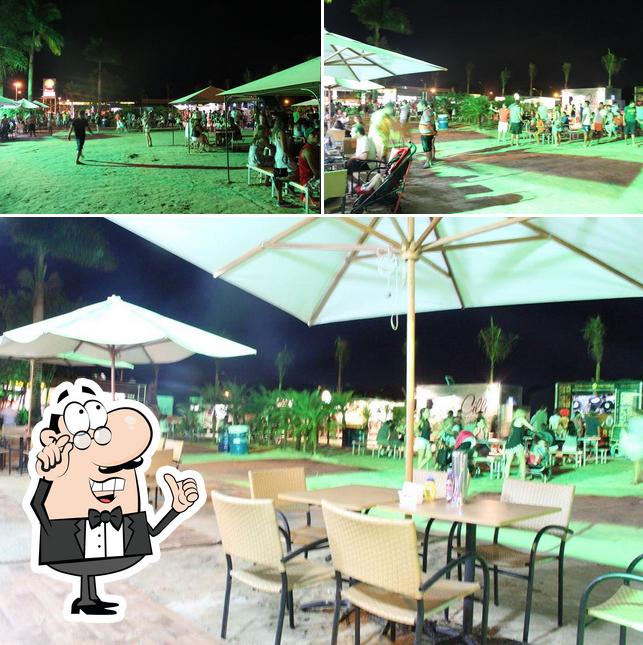 O interior do Riviera Food Fest