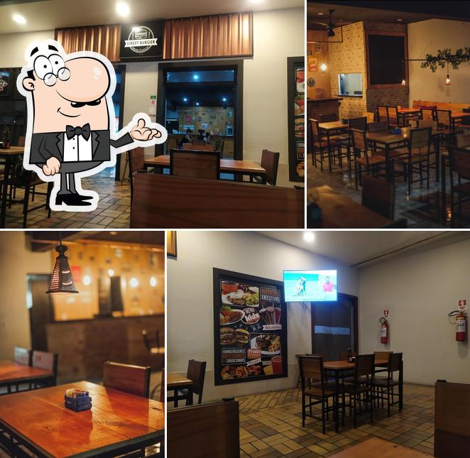 Veja imagens do interior do Street Burger Burguers & Refeições