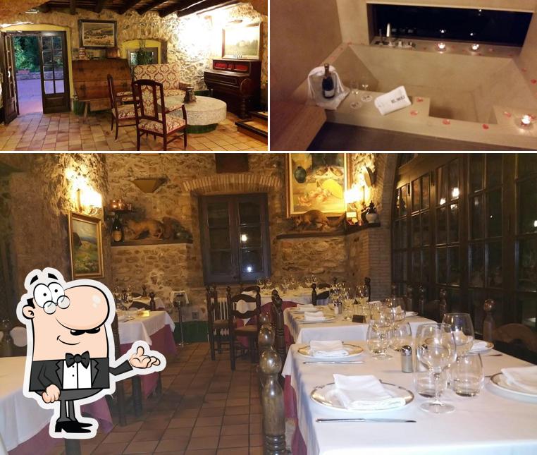 The interior of Restaurant-Hotel El Molí