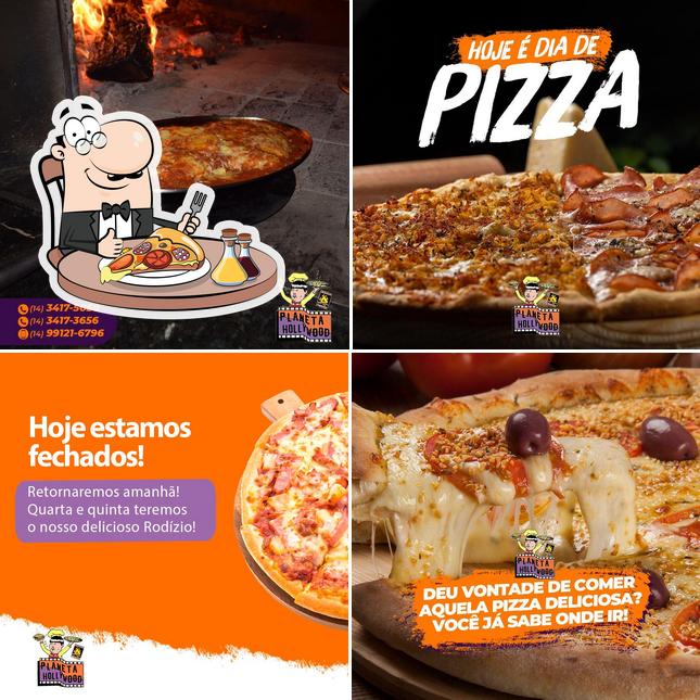 Escolha pizza no Pizzaria do Ito