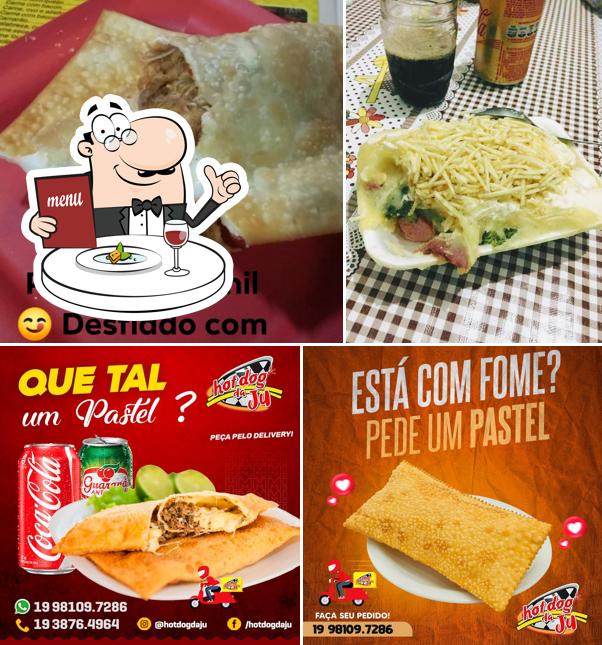 Comida em Hot Dog"O Mais Gostoso do Pedaço"da Ju