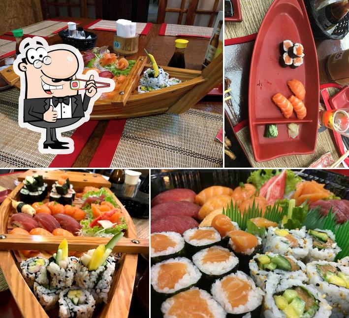 Peça diversas opções de sushi