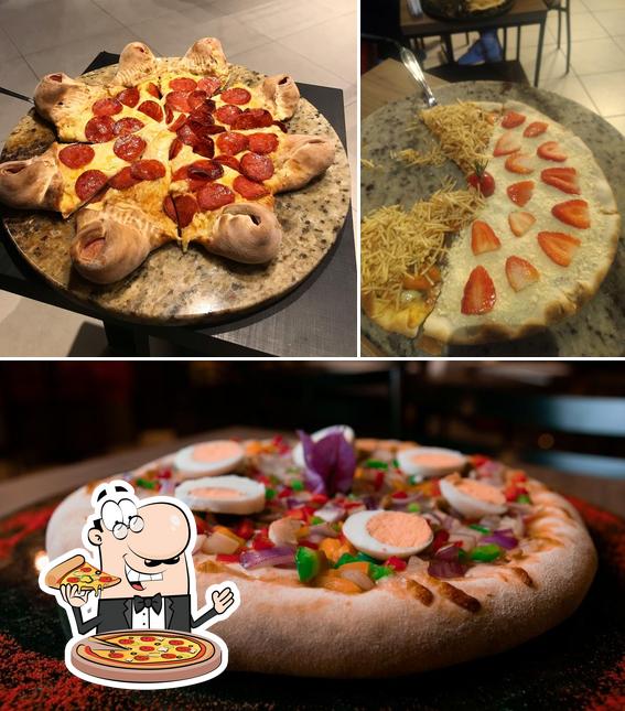Experimente pizza no O Mágico das Pizzas
