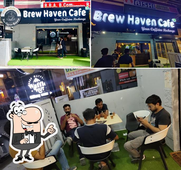 The interior of Brew Haven Cafe