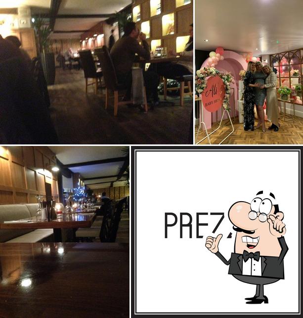 The interior of Prezzo Italian Restaurant Bishops Stortford