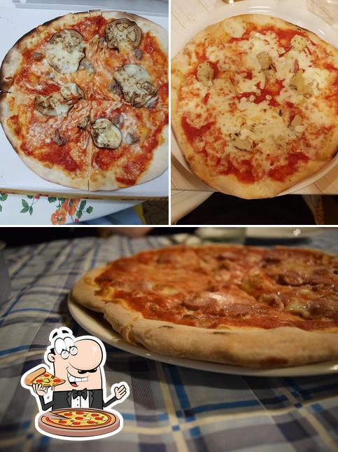 Probiert eine Pizza bei Il Monte pizzeria braceria