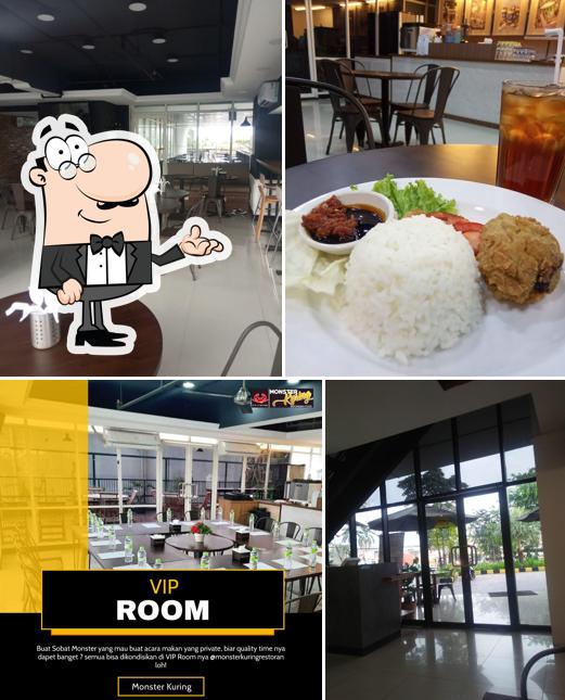 El interior de Mini Monster Indonesian Food & Coffee