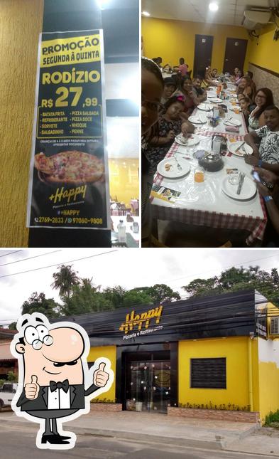 See the pic of Pizzaria + Happy