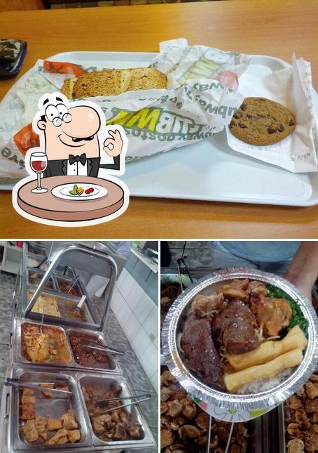 Comida em Subway