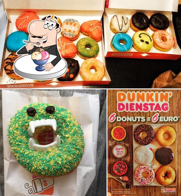 Dunkin' sert une variété de plats sucrés