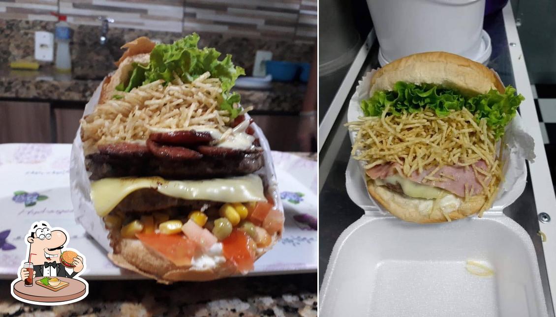 Experimente um hambúrguer no Nahora lanches