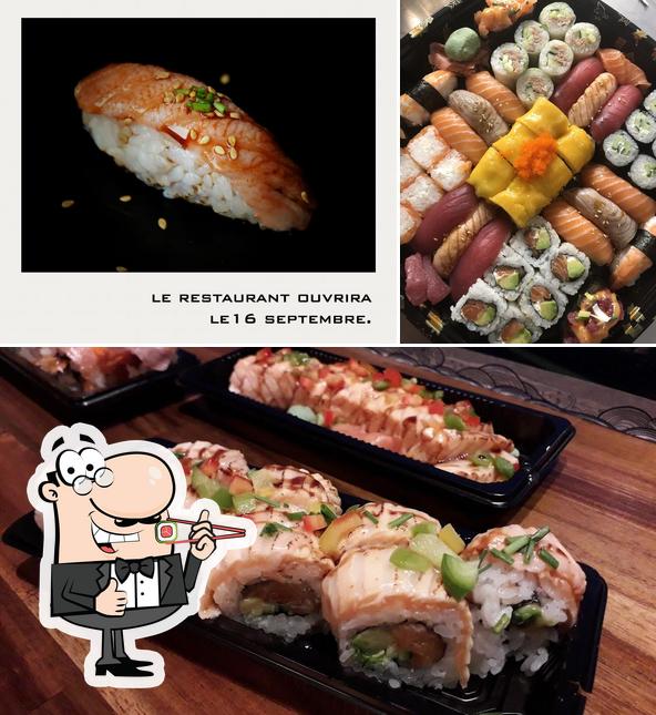 Commandez de nombreuses options de sushi