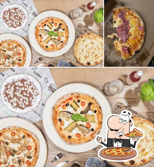 Commandez de nombreux types de pizzas