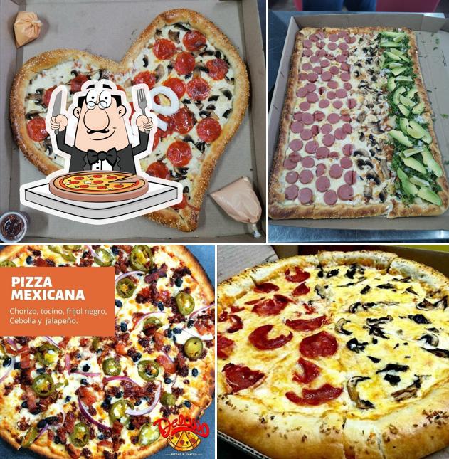 At Delissio Pizzas & Snacks, you can try pizza