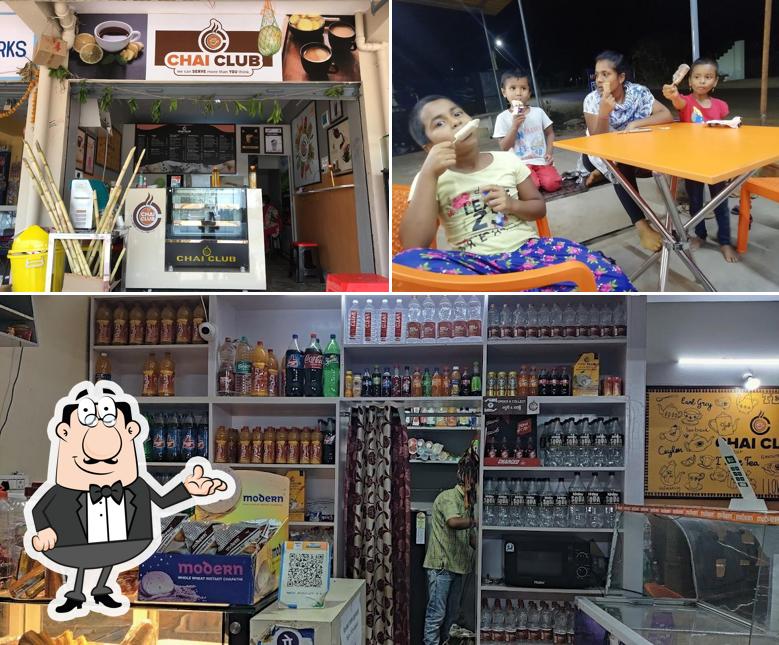 The interior of Dhruthi Food Court & CHAI CLUB PARVATHAPUR