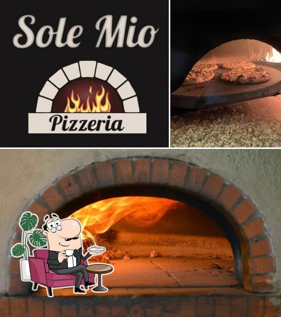 L'intérieur de Pizzeria Sole Mio