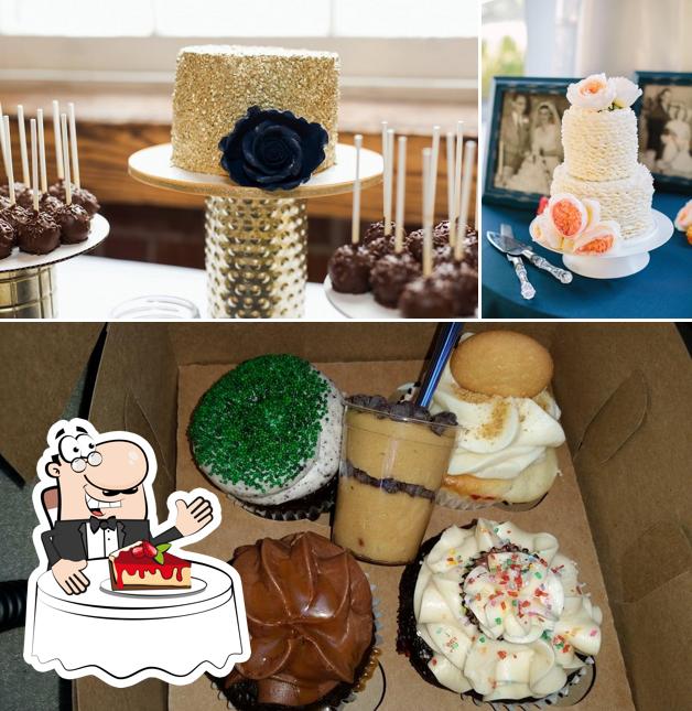 "Confectioneiress Cupcakes & Sweets" предлагает разнообразный выбор десертов