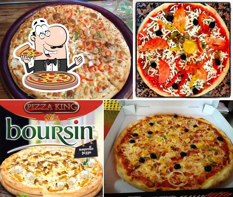 Commandez de nombreux genres de pizzas