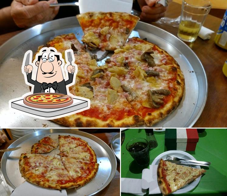 No Pizzaria Viva Pizza, você pode provar pizza