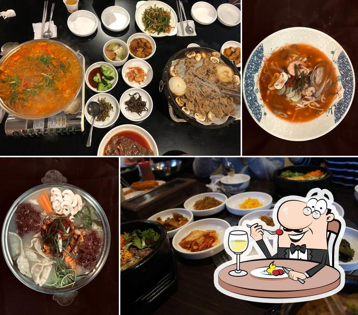 Comida en ARISU KOREAN BBQ RESTAURANT