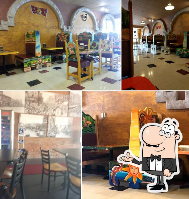 The interior of Chava’s Mexican Grill