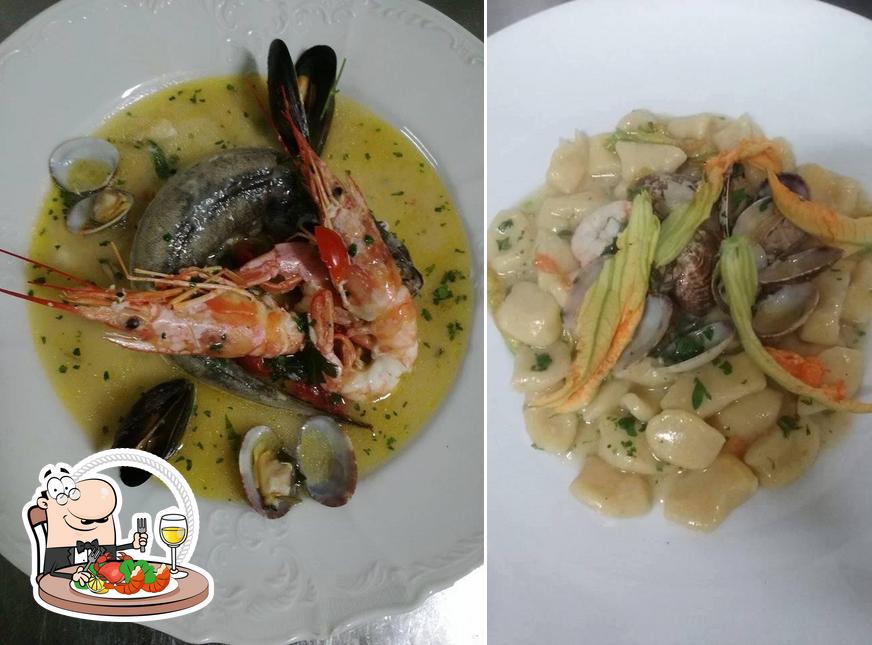 Prova tra i vari pasti di mare proposti a Il Convivio