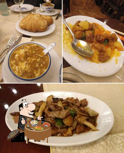 Comida en Liang Restaurante