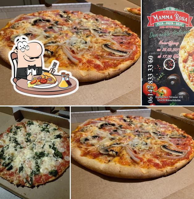 Попробуйте пиццу в "Pizzeria Mamma Rosa Rüsselsheim"