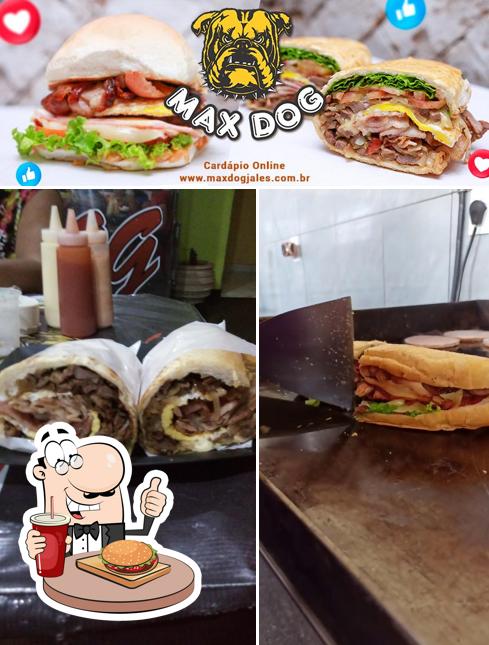 Consiga um hambúrguer no Max dog Lanches (loja 1)