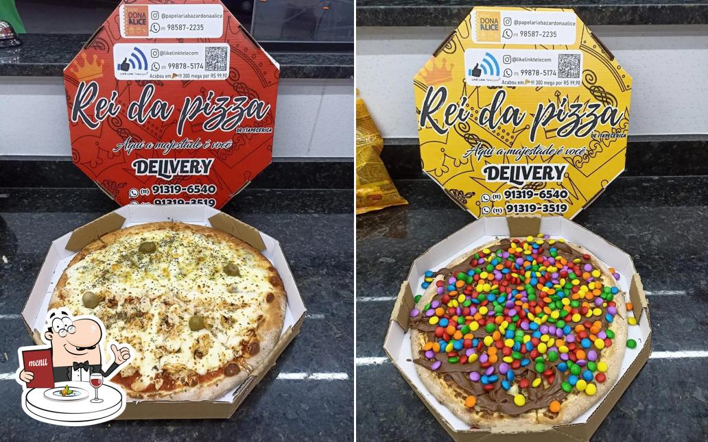 Comida em Rei da Pizza em Itapecerica