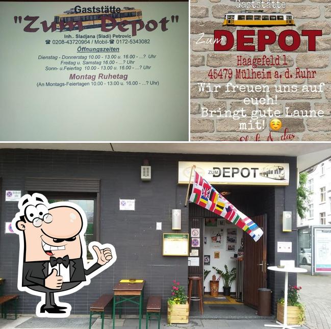 Взгляните на фотографию паба и бара "Gaststätte Zum Depot"