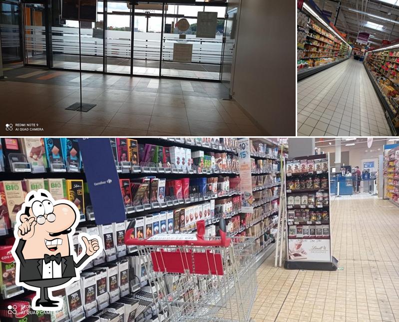 L'intérieur de Carrefour Besancon Valentin