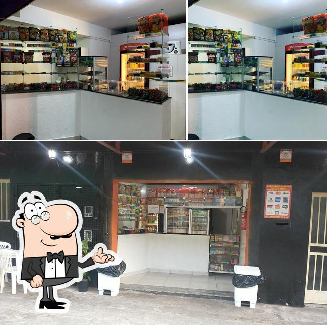 O interior do Jeitinho Mineiro Gourmet