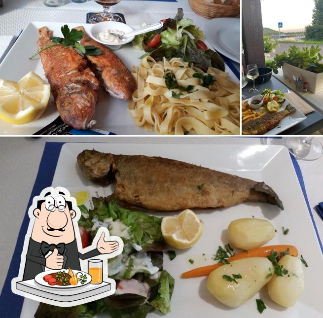 Loup de mer à Restaurant La Marina