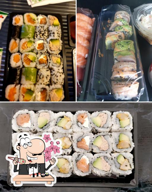 Essayez différentes options de sushi