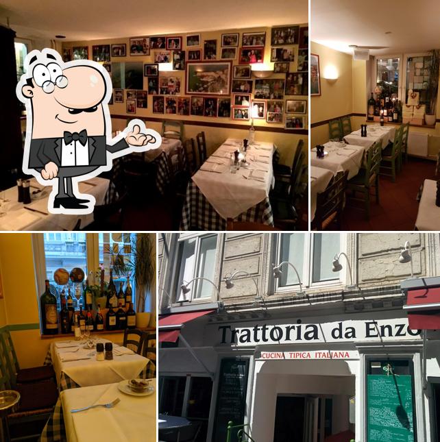 Découvrez l'intérieur de Trattoria da Enzo