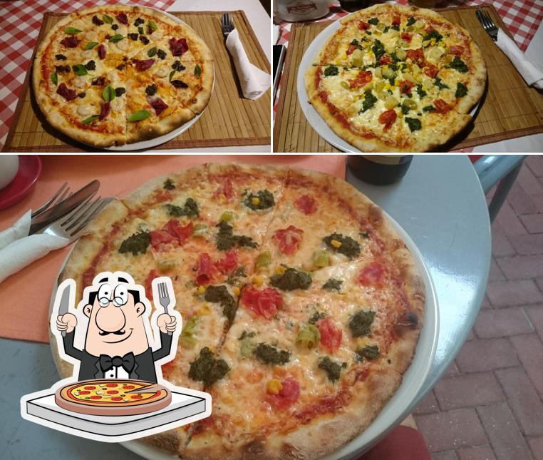 Bei Pizzeria La Rochelle könnt ihr Pizza probieren 