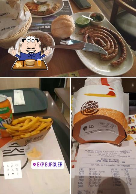 Platos en Burger King