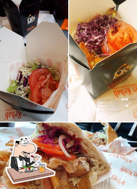 Food at German Doner Kebab