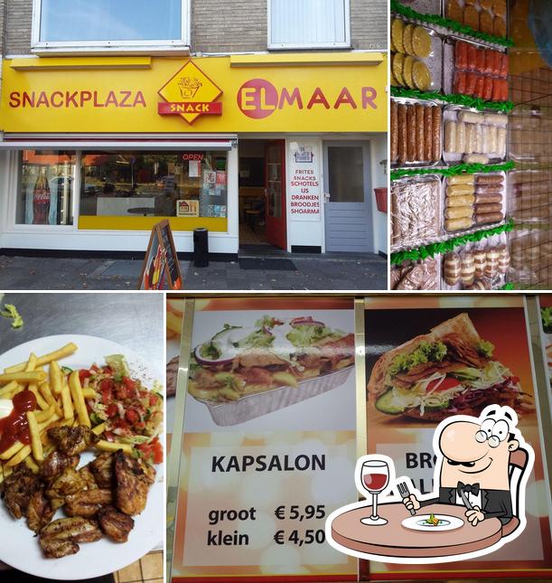 Еда в "Snackplaza Elmaar"